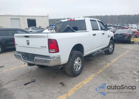 2018 Ram 2500 Tradesman 4X4 6'4 Box from USA, damaged, VIN 3C6UR5CL6JG348013